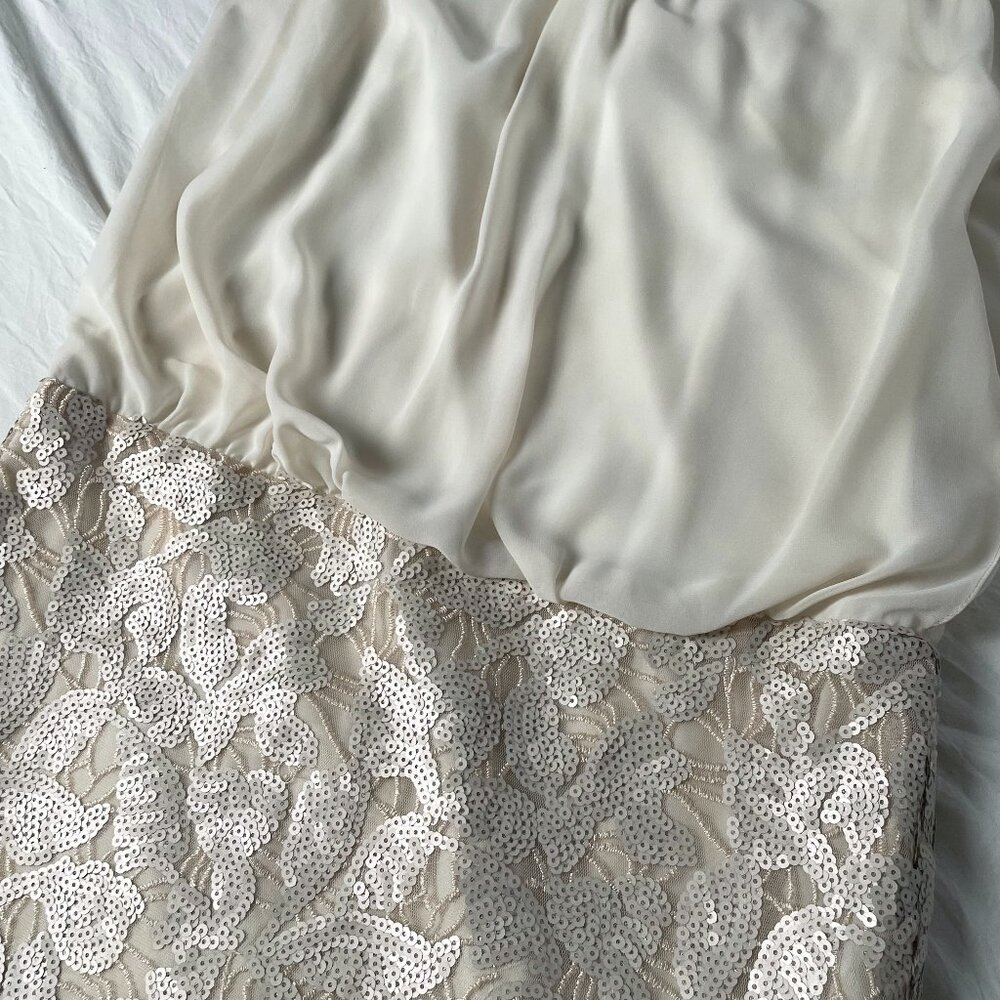 Creamy Cocktail Dress by Aidan